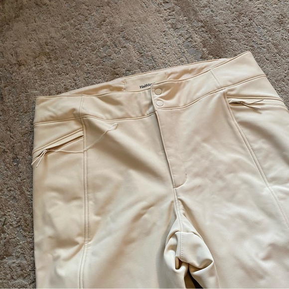 HALFDAYS Emma Soft Shell Ski Pants Snowboarding Waterproof Cream Insulated: 1X - Picture 4 of 11